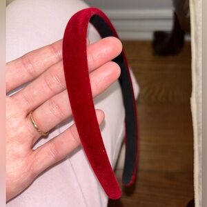 New Red Velvet Headband